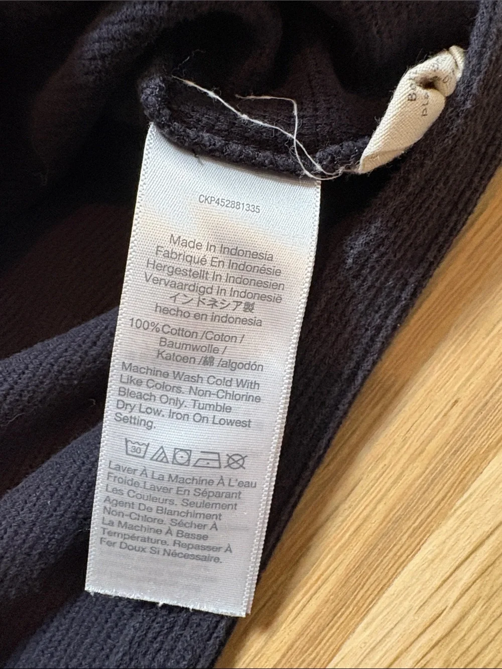 Madewell cropped ribbed